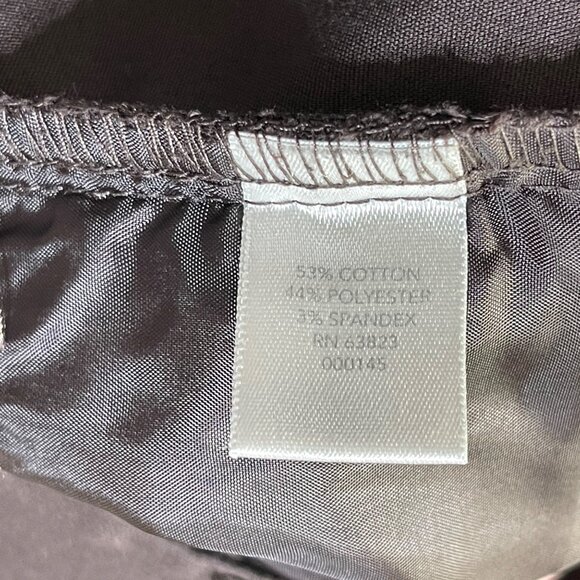 Christopher & Banks Trouser Pants Chocolate Brown Size 12 Stretch Career Workwea - Picture 4 of 5